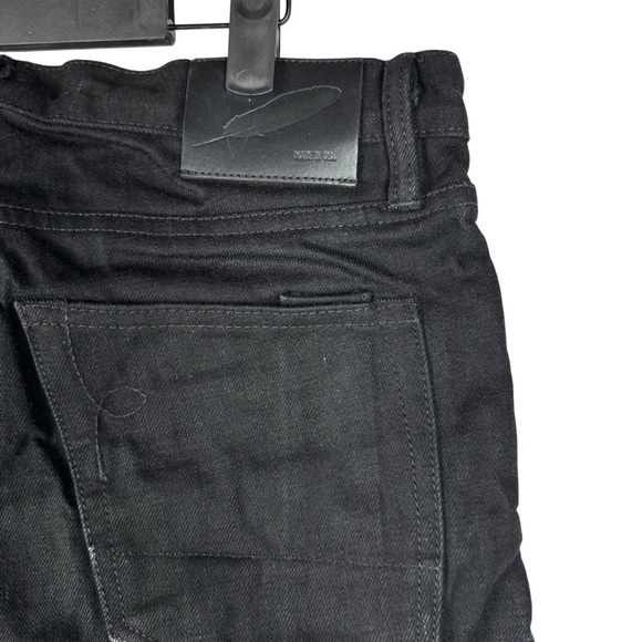 Rogue Territory RGT Skinny Waist 31 Black Japan Selvedge Denim NIHON MENPU - Picture 4 of 12